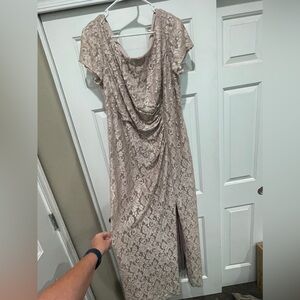 Oleg Cassini Lace Mother of The Bride Dress